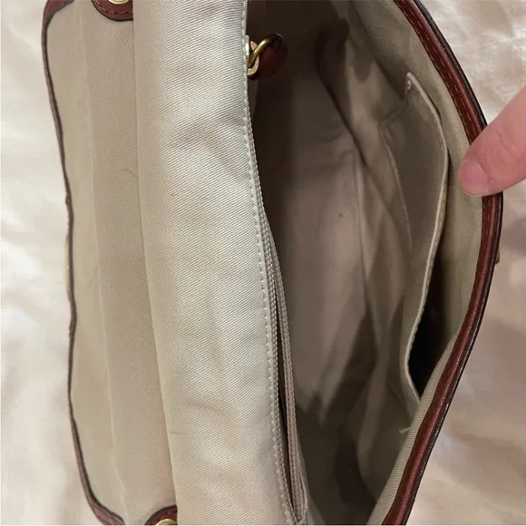 Coach Leather Saddle Bag Style Crossbody - Picture 7 of 7